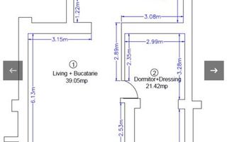 Apartament 2 camere Pipera I Rond OMV I 83 mp - prima chirie I Ivory - Poză 2