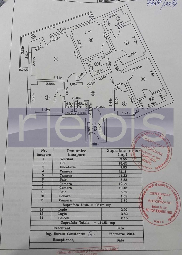 VANZARE 4 CAMERE DECOMANDAT -UNIVERSITATE - Poză 8