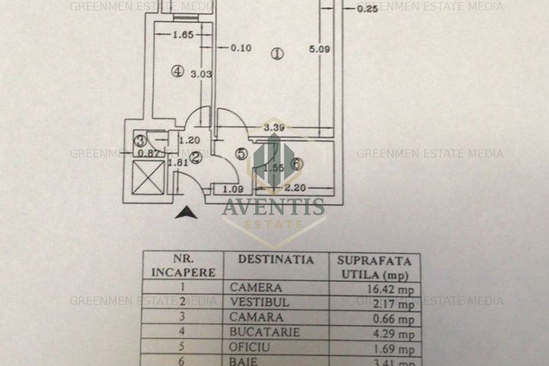 Garsoniera decomandata, bloc din 1982 reabilitat termic, Piata Muncii Baba Novac - Poză 6