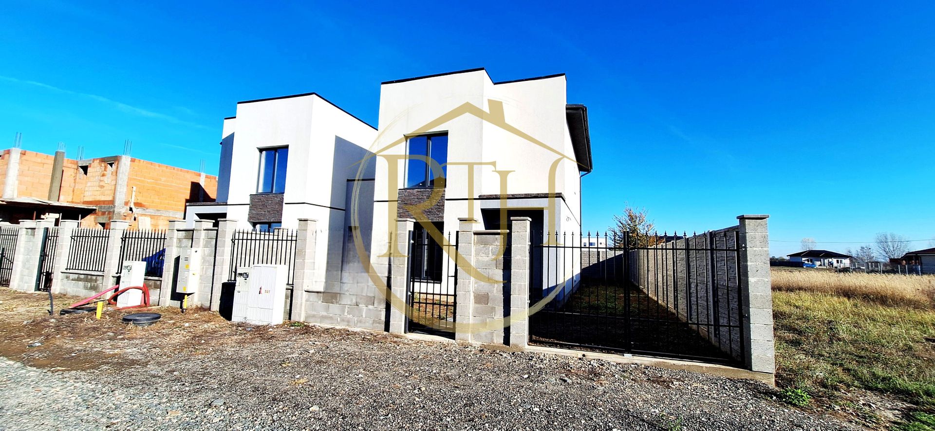 Oferim spre vanzare Case-Duplex cu 4 camere, situate in Giroc,  0% comision - Poză 3