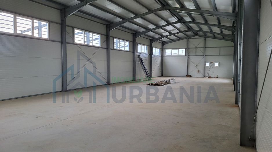 Hală de vânzare, 300 mp, teren 800 mp + 2300 mp industrial, Tomesti - Poză 8