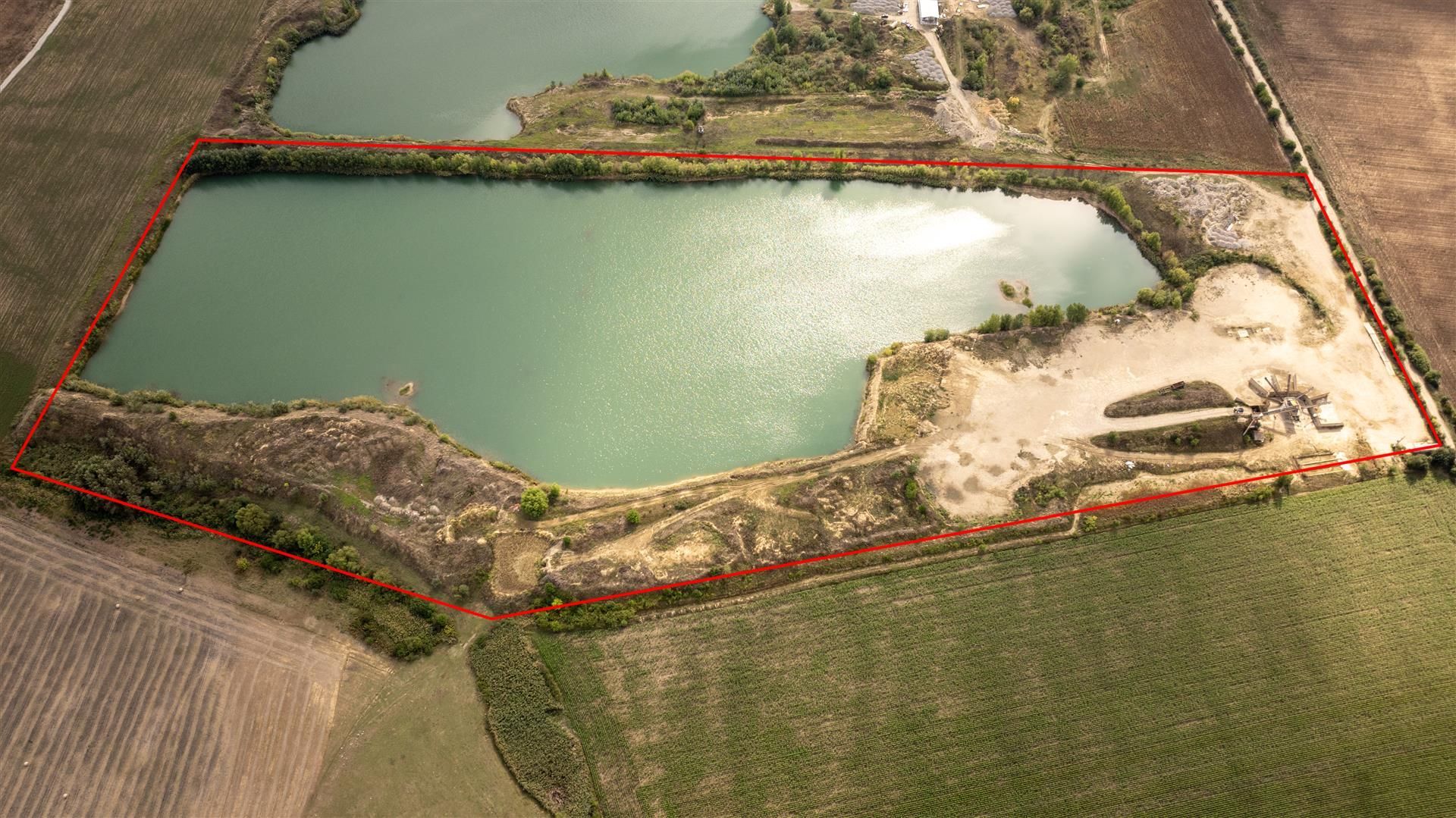 Balastiera in Santaul Mic aproape de Bors - Poză 6