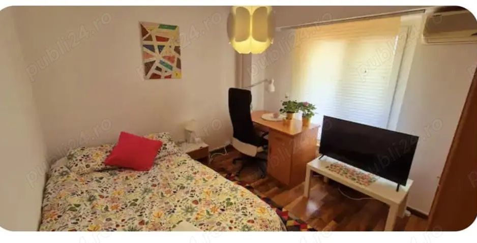 Inchiriez apartament 3 camere, Unirii, mobilat, aproape de metrou - Poză 3