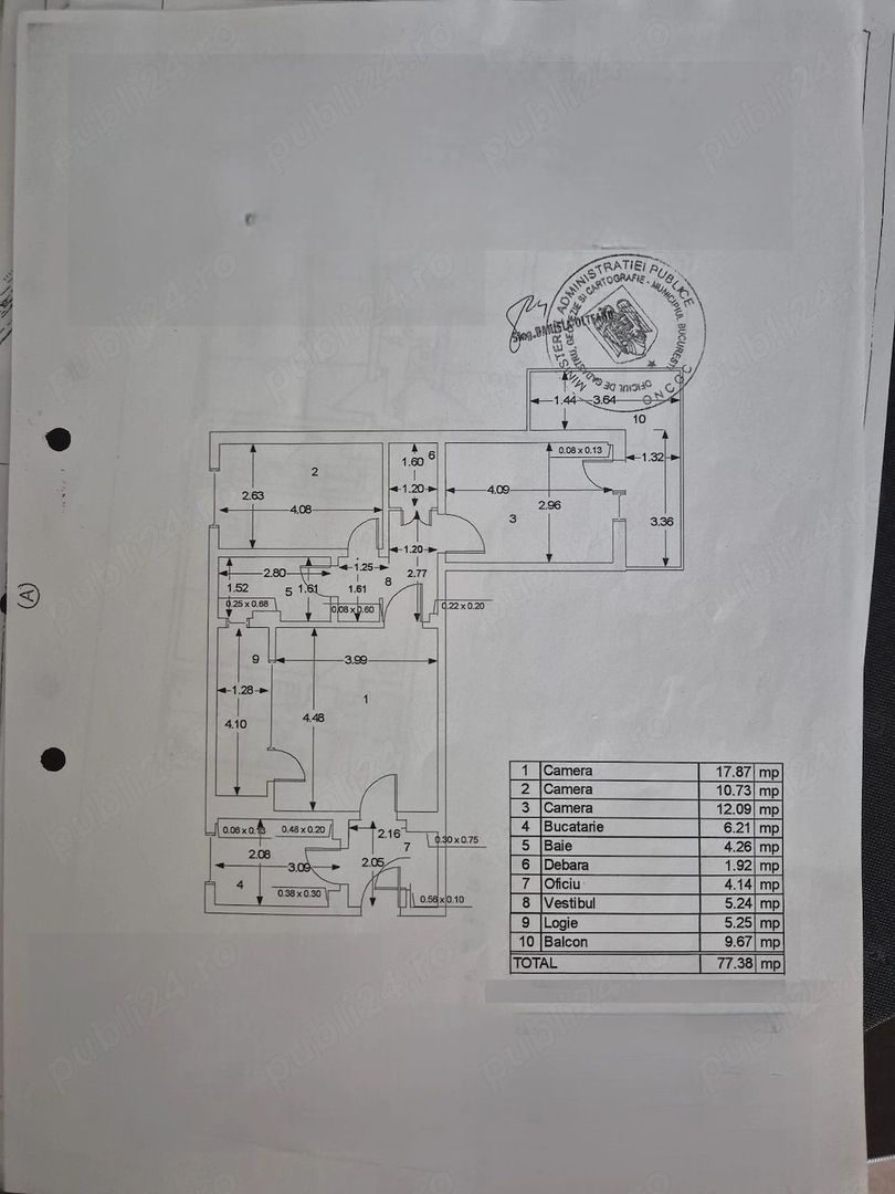 Vanzare Apartament 3 camere de vânzare   Colentina, - Poză 10