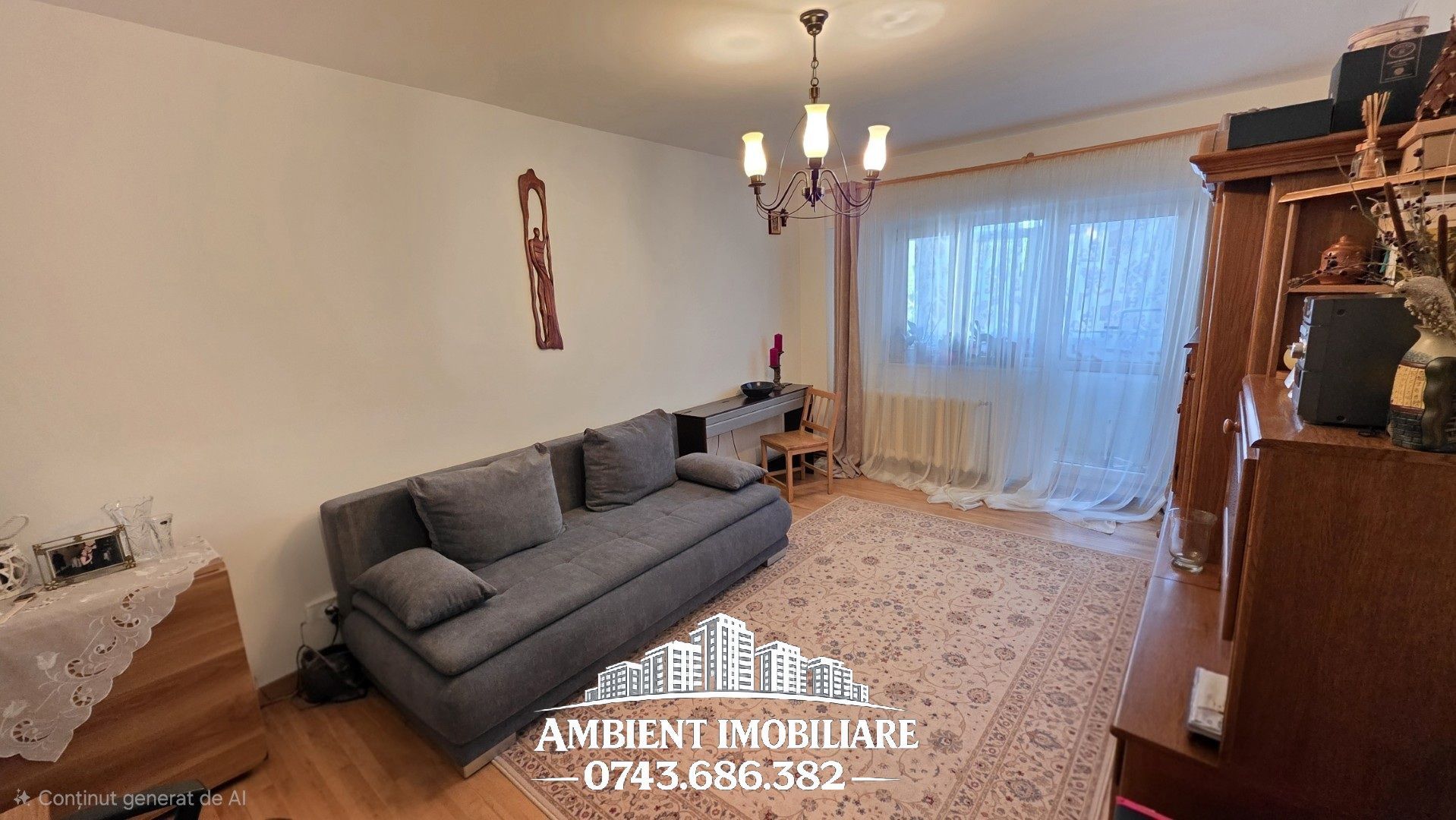 Apartament cu 4 camere, etaj 3, nemobilat, zona TRAIAN; - Poză 6