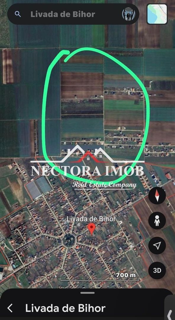 NECTORA IMOB-Ocazie-Teren Intravilan 567 mp, Livada de Bihor,Utilitati - Poză 2