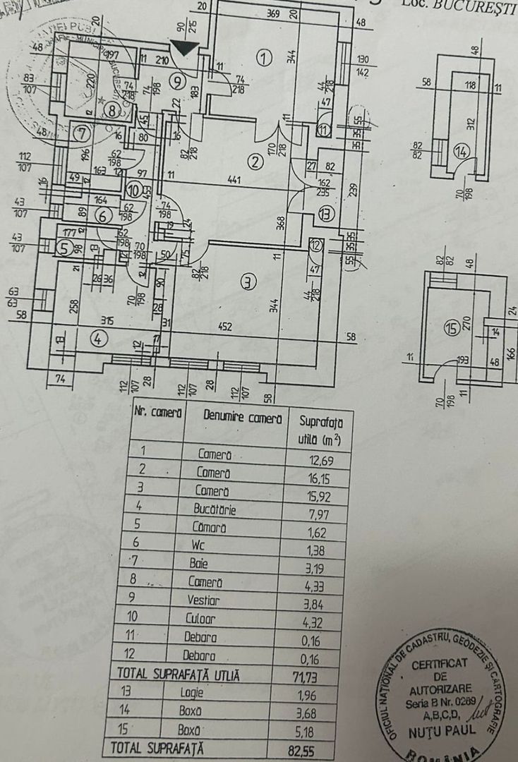 Apartament 3 camere de vanzare, Intrarea Ferentari, Comision 0% - Poză 8