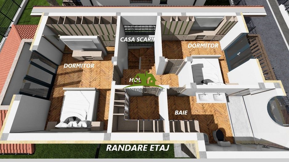 Casă individuală Noua 2026 P+E /Măgura Residence/ Mihăești – VL - Poză 7
