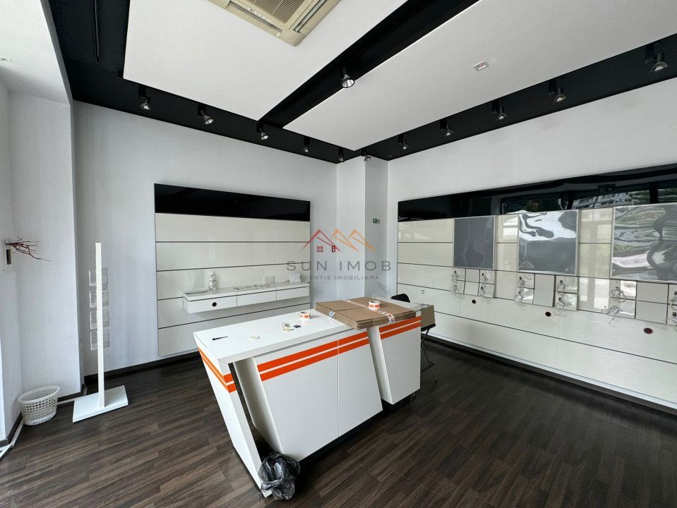 Spatiu comercial, ultracentral, compartimentat, 117m2, 19ml vitrina,CT - Poză 5