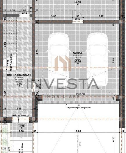 Duplex premium cu teren de 330 mp si panorama asupra orasului, Zorilor - Schiță 5