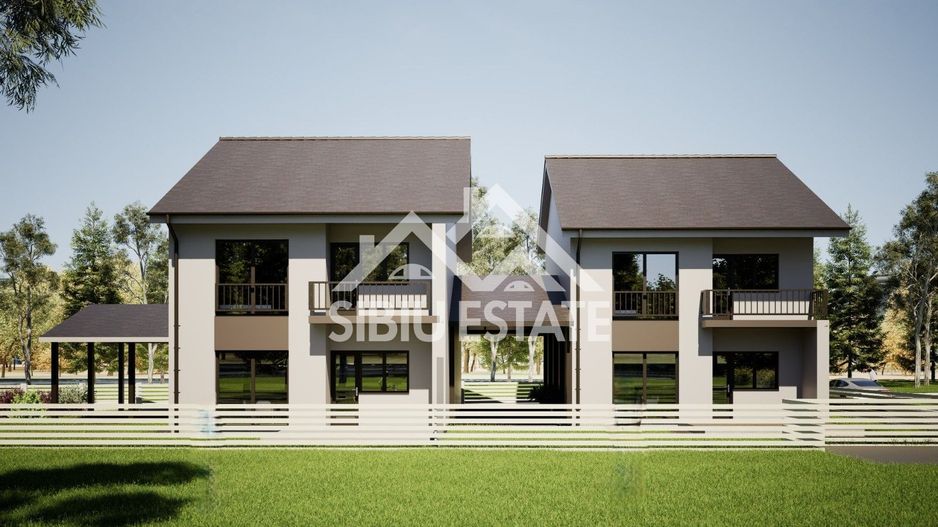 Casa Sibiu 4 camere, 2bai, terasa, carport, locatie Selimbar - Poză 14