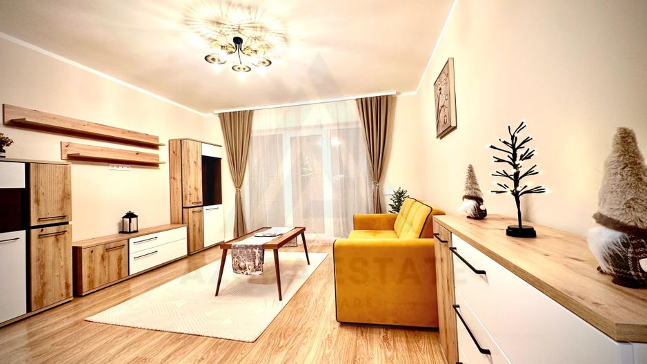 Apartament ultrafinisat 2 camere balcon 7.37 mp utili in Cristian - Poză 12