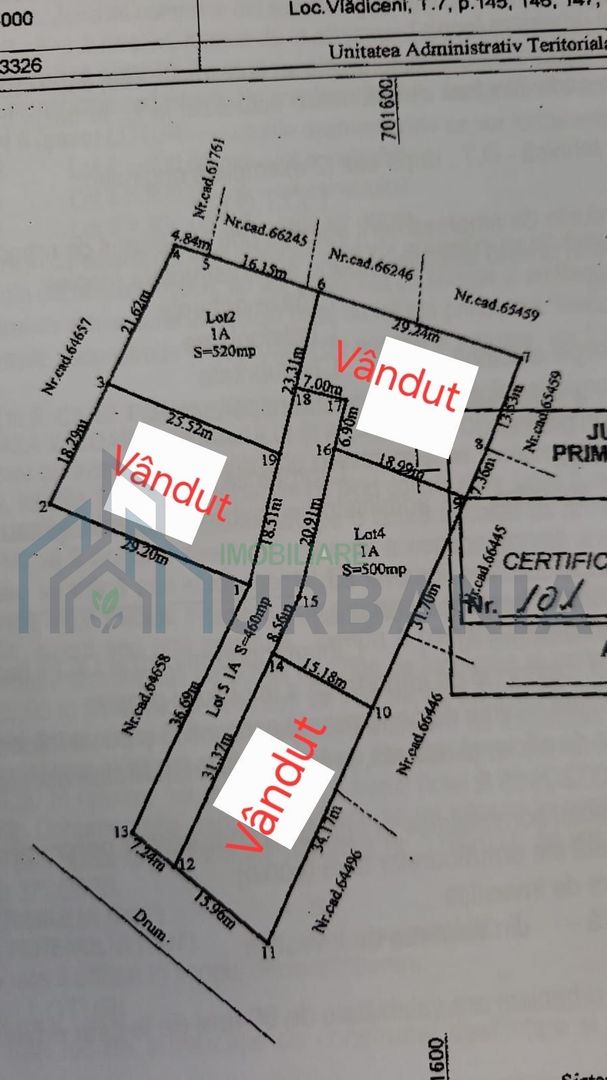 Teren de vânzare în sat Vlădiceni, comuna Tonești - Poză 4