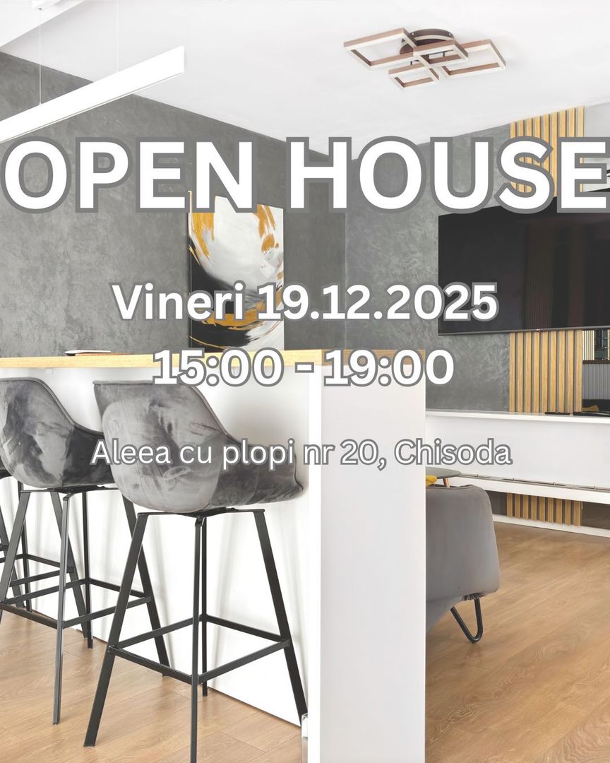 3 Camere | Lux | Piscina | 2x Parcare | Mobilat-Utilat | Comision 0 - Poză 1