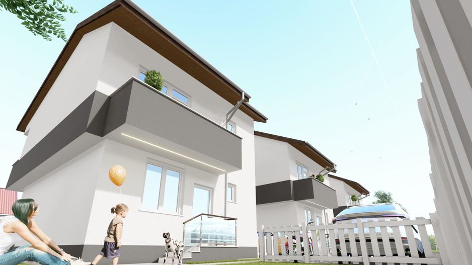 vila ind.+2parcari/112mp utili/115mp curte libera-Leordeni/Spl. Unirii - Poză 11