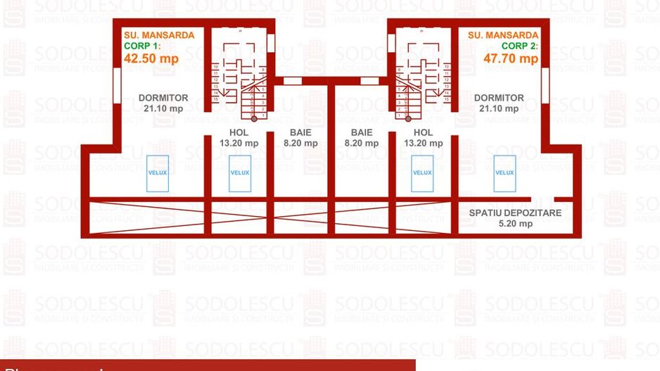 Duplex generos. Comision 0% - Schiță 18