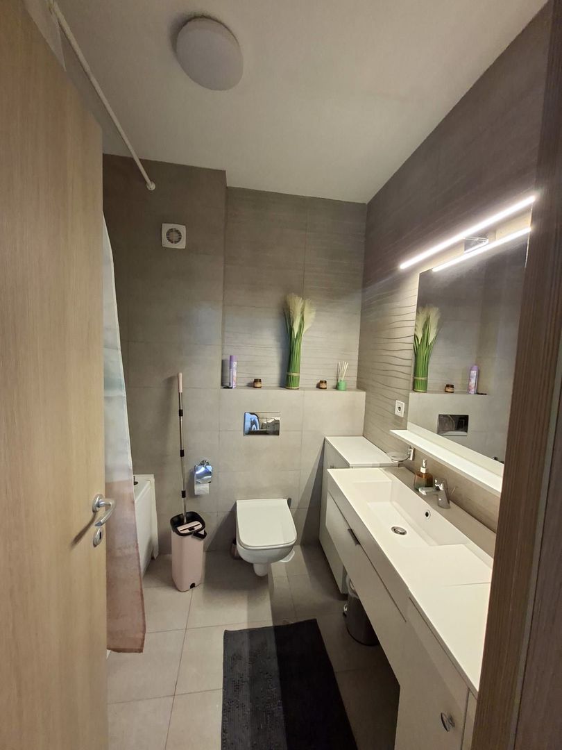 Apartament elegant cu 2 camere  Pipera, în spatele Porche, 675 eur/lun - Poză 12