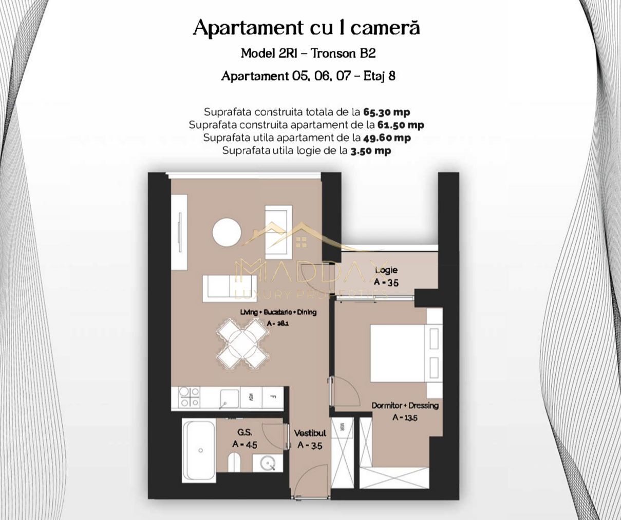 Proiect rezidențial // Apartamente 1-5 camere // Finalizare 2026 - Poză 18