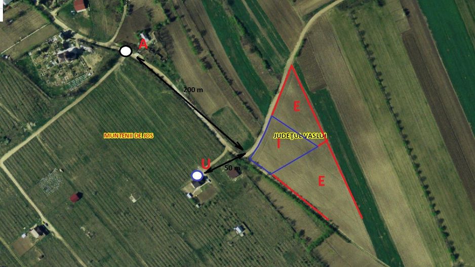 Teren INTRAVILAN pentru investiție, zona SECUIA; - Poză 2