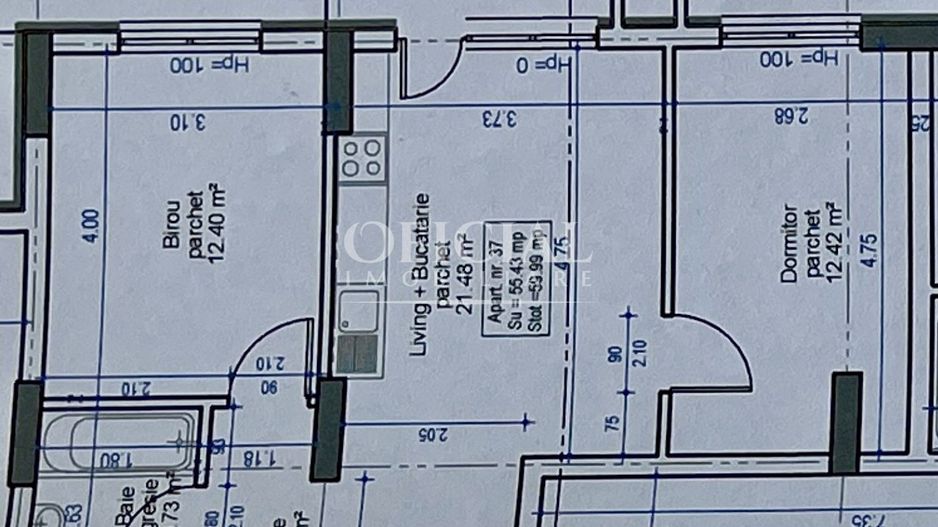 Apartamente cu 3 Camere | Dezvoltator | Comision 0% | Zona VIVO BMW - Poză 2