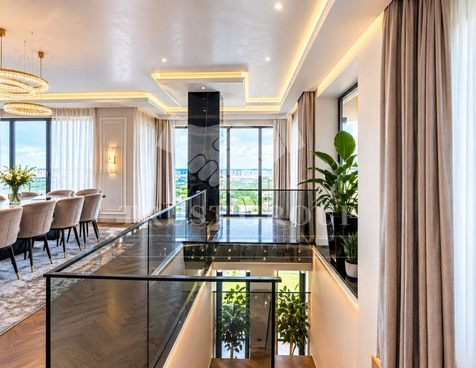 Penthouse tip Duplex Aviatiei | 196mp utili + 64mp Terase | 3 Locuri Parcare - Poză 15