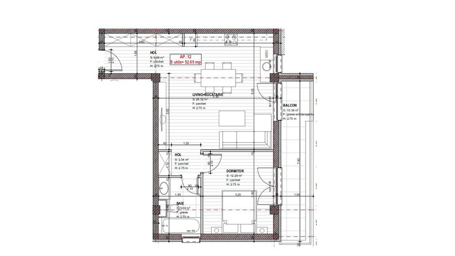 Giroc-ESO | Apartamente de 2 si 3 camere| Bloc cu lift - Poză 13