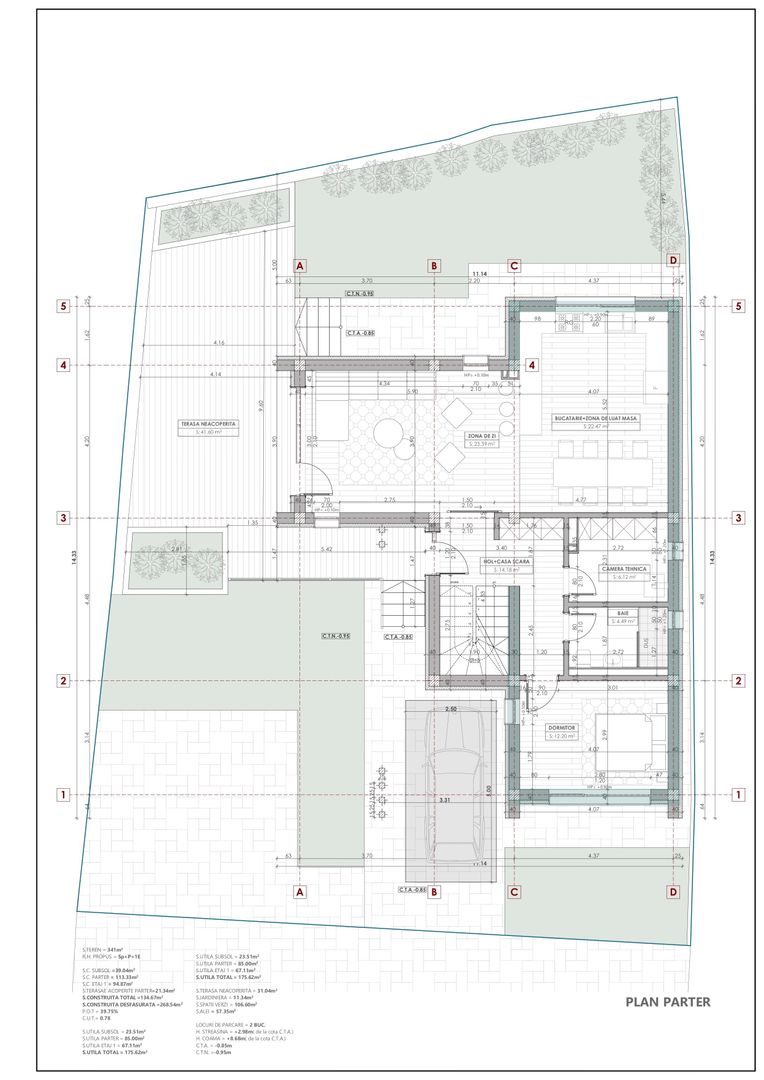 Casa in zona centrala cu proiect si autorizatie pentru extindere - Poză 11