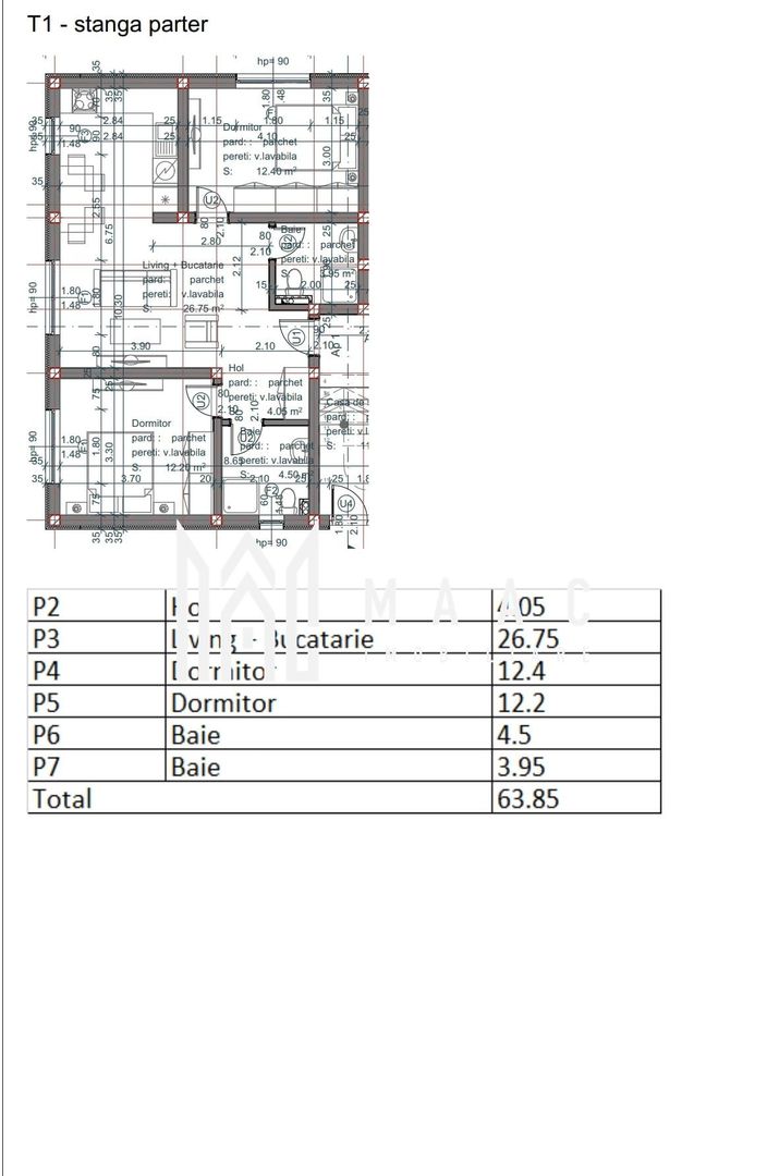 Comision 0% | Apartament 3 camere | Selimbar | Parter - Poză 3