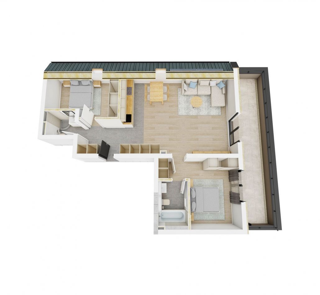 Apartamente decomandate | Lift | Gradina proprie | Dezvoltator - Poză 23