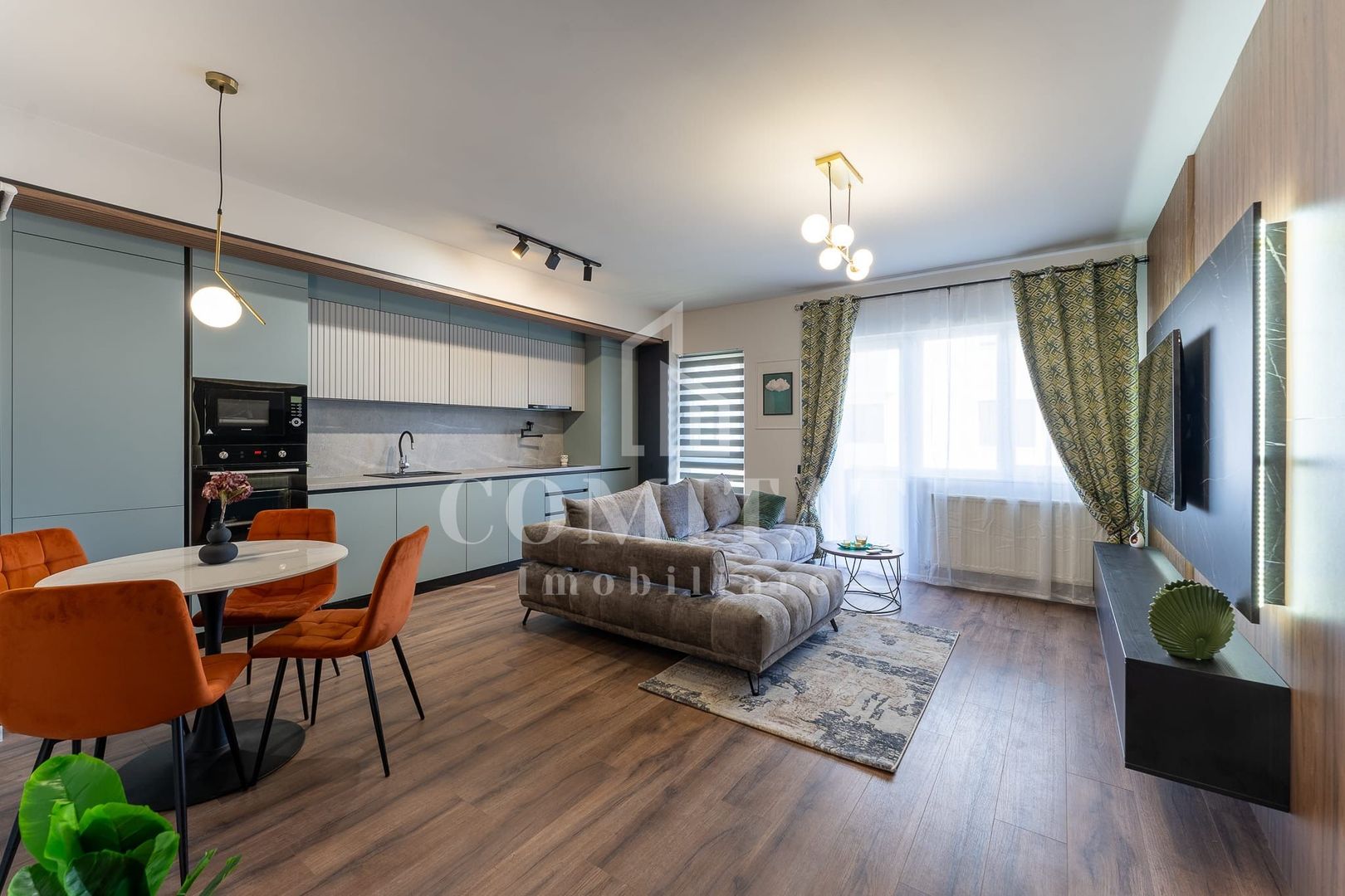 Apartament ultrafinisat | Etaj intermediar | Cartier Terra - Poză 1