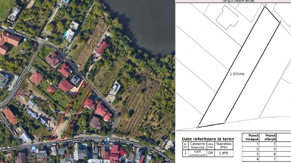 Teren 1975 mp dubla deschidere strada Neajlovului 24 ml si Scrovistea - Poză 2