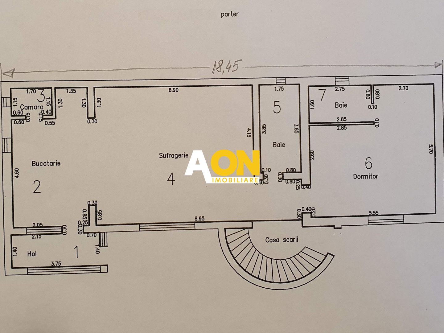 Casa P+1, 912 mp teren, 5 camere, strada asfaltata, zona Lipoveni - Schiță 16