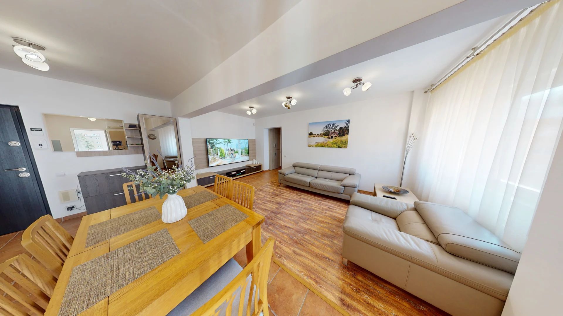 Apartament 3 camere Racadau -zona Pieteonala - Poză 4