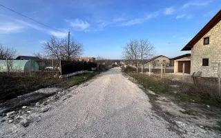 Teren 9,45 ari Ghidighici | 23 m fațadă | pentru construcții | 6 km de Chișinău - Poză 13