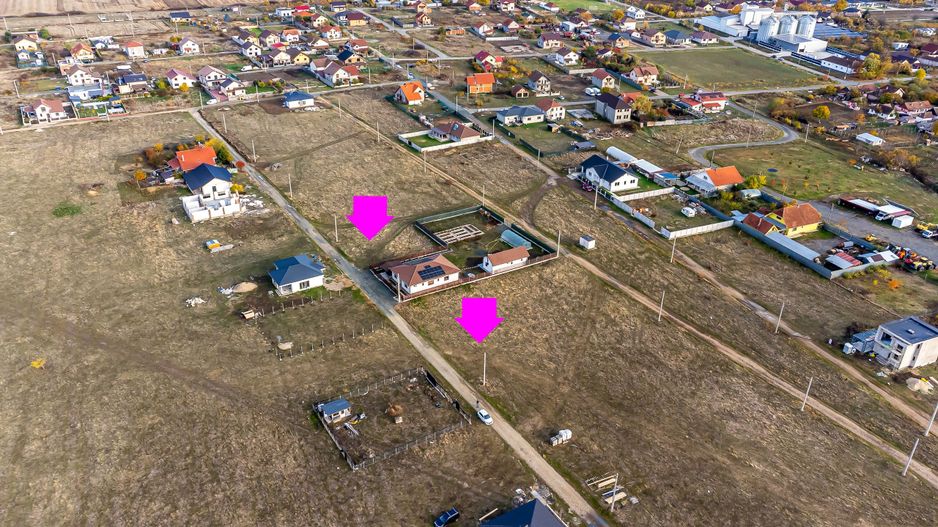 Parcele de 500 mp | 20.000 € | Utilități | Cartier nou în Mândruloc - Poză 4