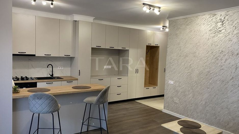Apartament nou cu 2 camere, balcon de 8 mp, parcare cu CF, Florești. - Poză 1