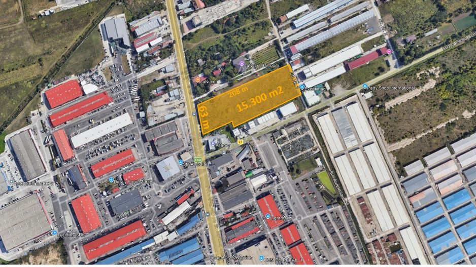 Teren intravilan – Afumați, DN2 – lângă Doraly Expo Market - Schiță 2