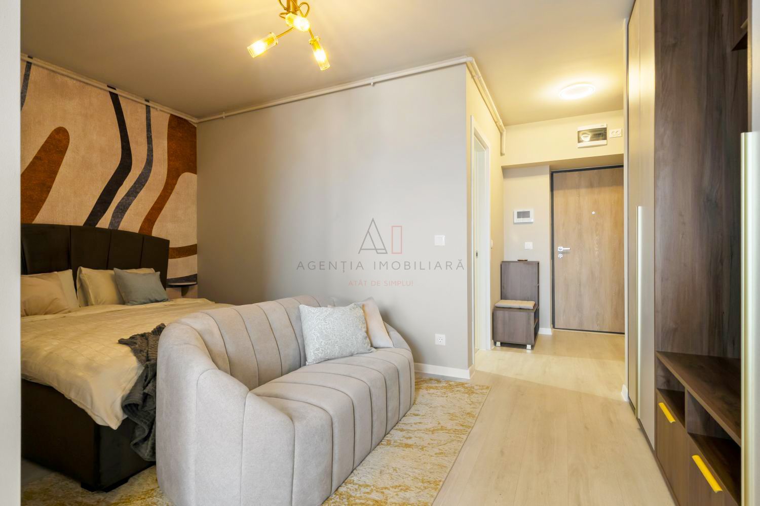 Garsoniera Designer Hils Republica 10 Min Metrou | Prima Inchiriere - Poză 3