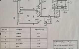 CityImob Invest vă propune spre vânzare un apartament de 3 camere situat ultrace - Poză 3
