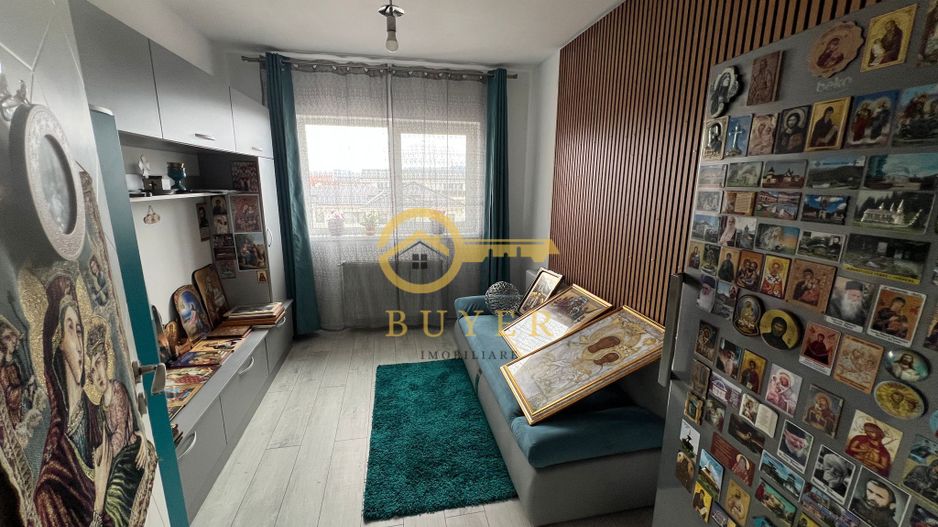 Apartament cu 3 cam mobilat si utilat- Etaj 2, balcon- zona Brana - Poză 7