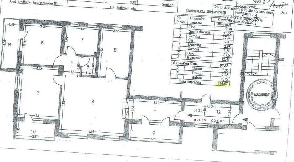 Apartament 3 camere Baneasa | Sisesti - Poză 8