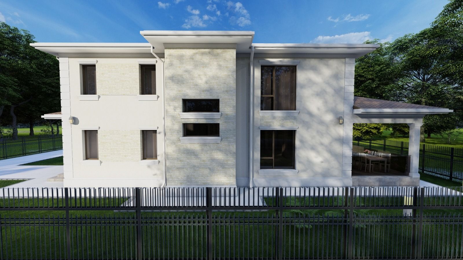 Casa P+1 - constructie 2026 - 281 mp + teren 1018 mp - Mogosoaia - Poză 2