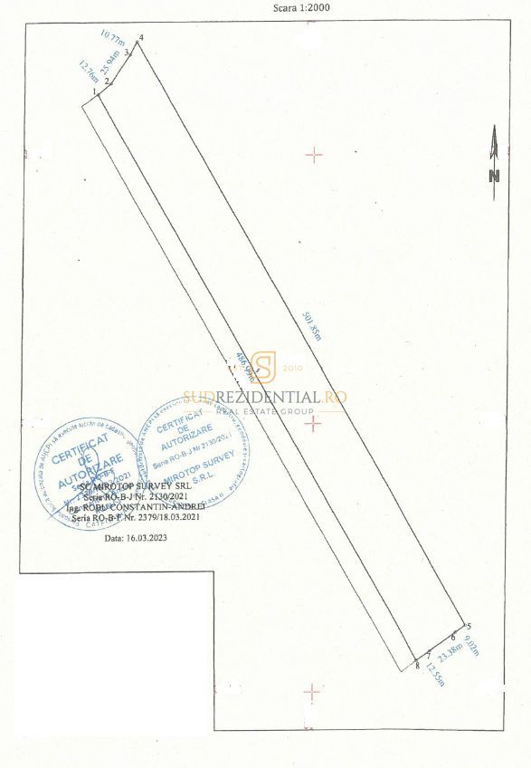 Teren intravilan generos, investitie ideala in zona IMGB - Sectorul 4 - Poză 6