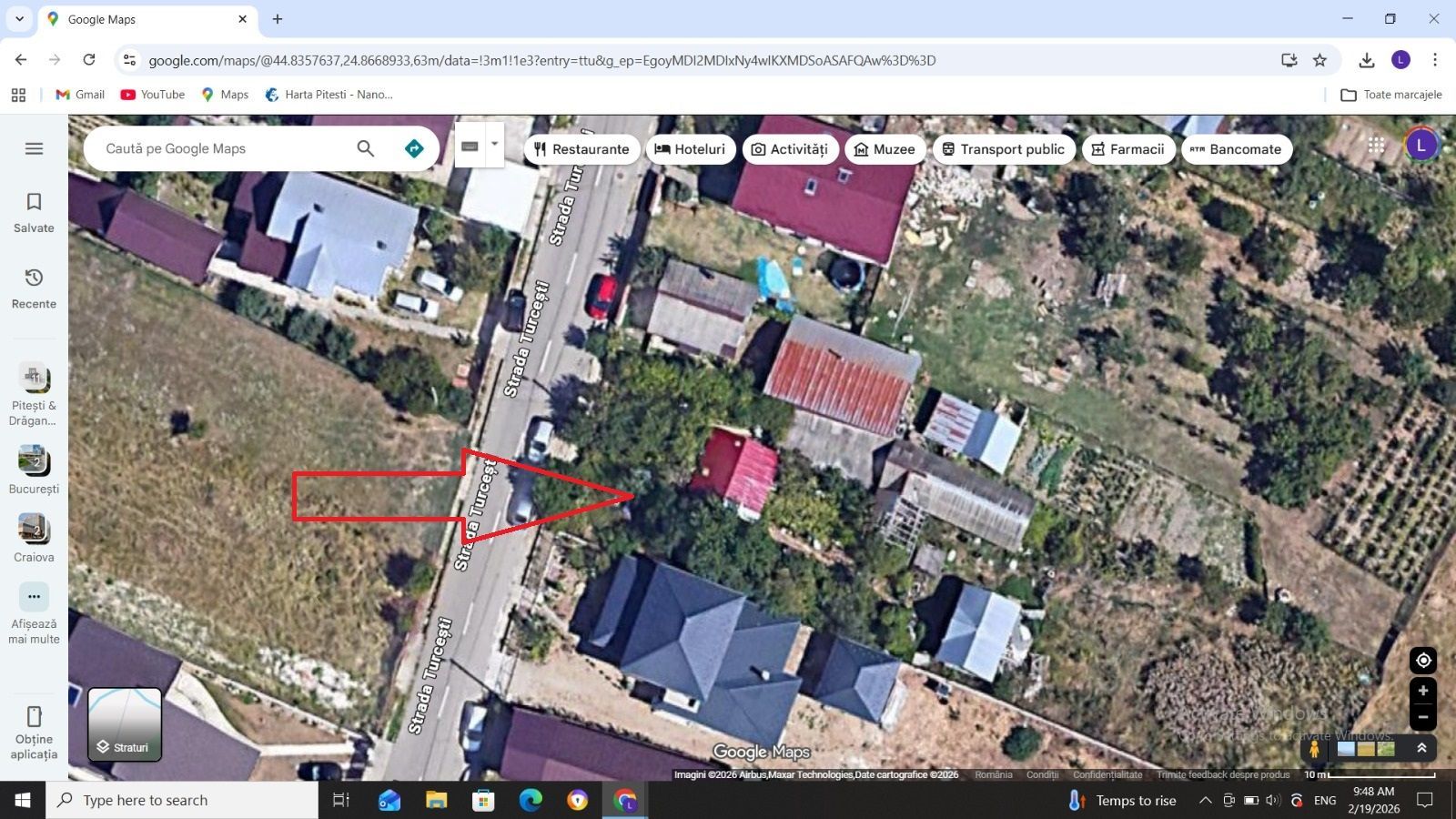 Teren 1053 mp cu deschidere 18 m – Războieni, str. Turcești - Poză 5