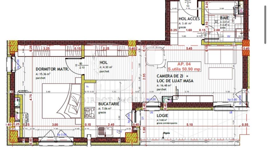 Apartament cu doua camere / Etaj intermediar / Zona Tineretului - Poză 1