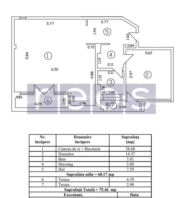 VANZARE 2 CAMERE | DECOMANDAT | ZONA UNIRII - Poză 34
