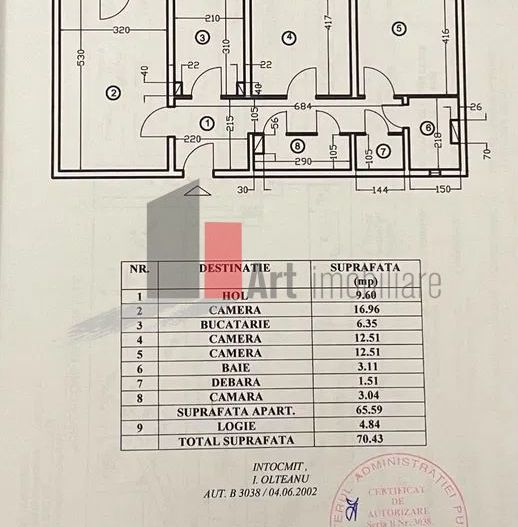 Vânzare apartament decomandat 3 camere - Bd. Obregia - Poză 7