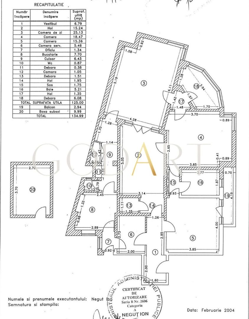 Apartament 5 camere | 125 mp | Calea Moșilor | FIRMA-COMERCIAL - Poză 26
