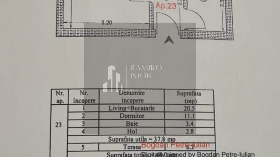 2 camere etaj 2/Popesti Leordeni/5 minute METROU DIMITRIE LEONIDA - Poză 9