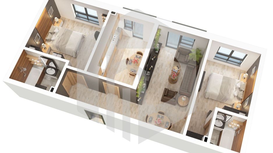 Rahovei | Apartament 3 Camere | Doamna Stanca |  Etaj intermediar - Poză 1